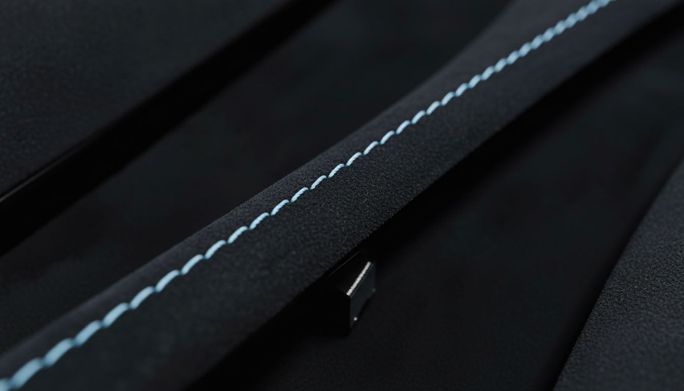 BMW 1, 2 Series Alcantara Interior Trim – Light Blue Stitching (F20, F21, F22, F23, F87 Pre-LCI, LHD)