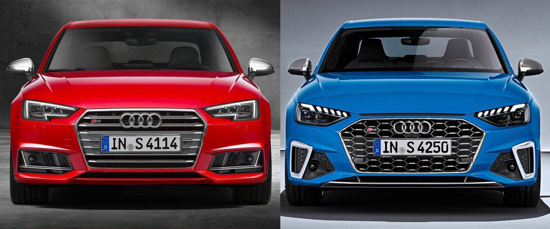 AUDI S4 2016 Pre-LCI vs S4 2019 LCI Front