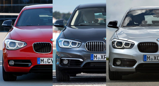 BMW F20 Pre-LCI vs F20 LCI 2015 vs F20 LCI 2017
