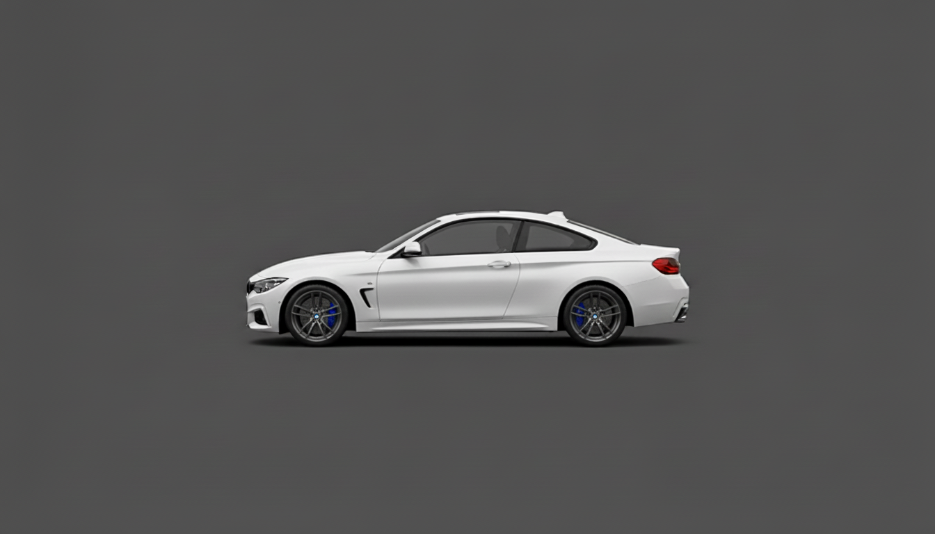 BMW 4 series side profile icon