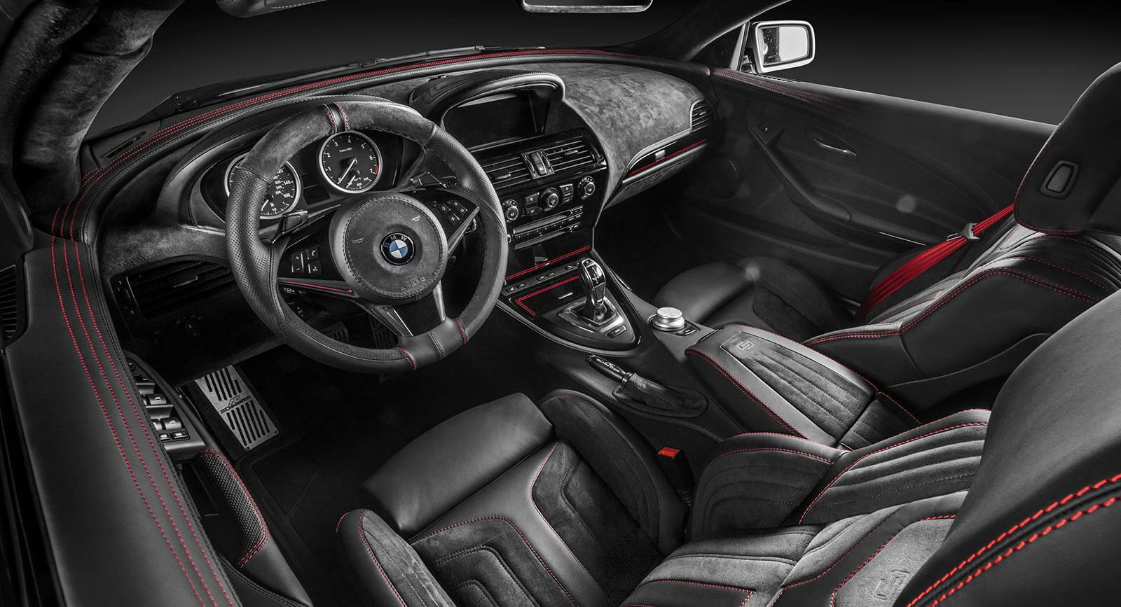 BMW 650i alcantara interior