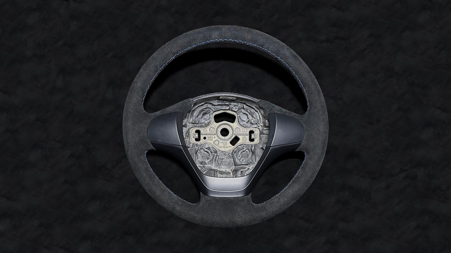 BMW 1 & 2 Series Alcantara Steering Wheel – Tricolor Stitching (F21, F22, F23)