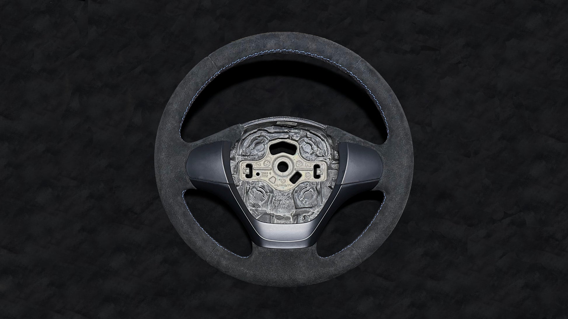 BMW 1 & 2 Series Alcantara Steering Wheel – Tricolor Stitching (F21, F22, F23)