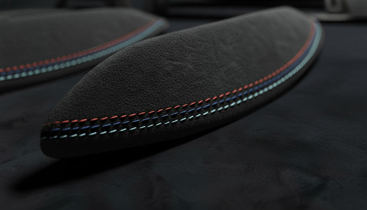 BMW F30 Alcantara interior door handle