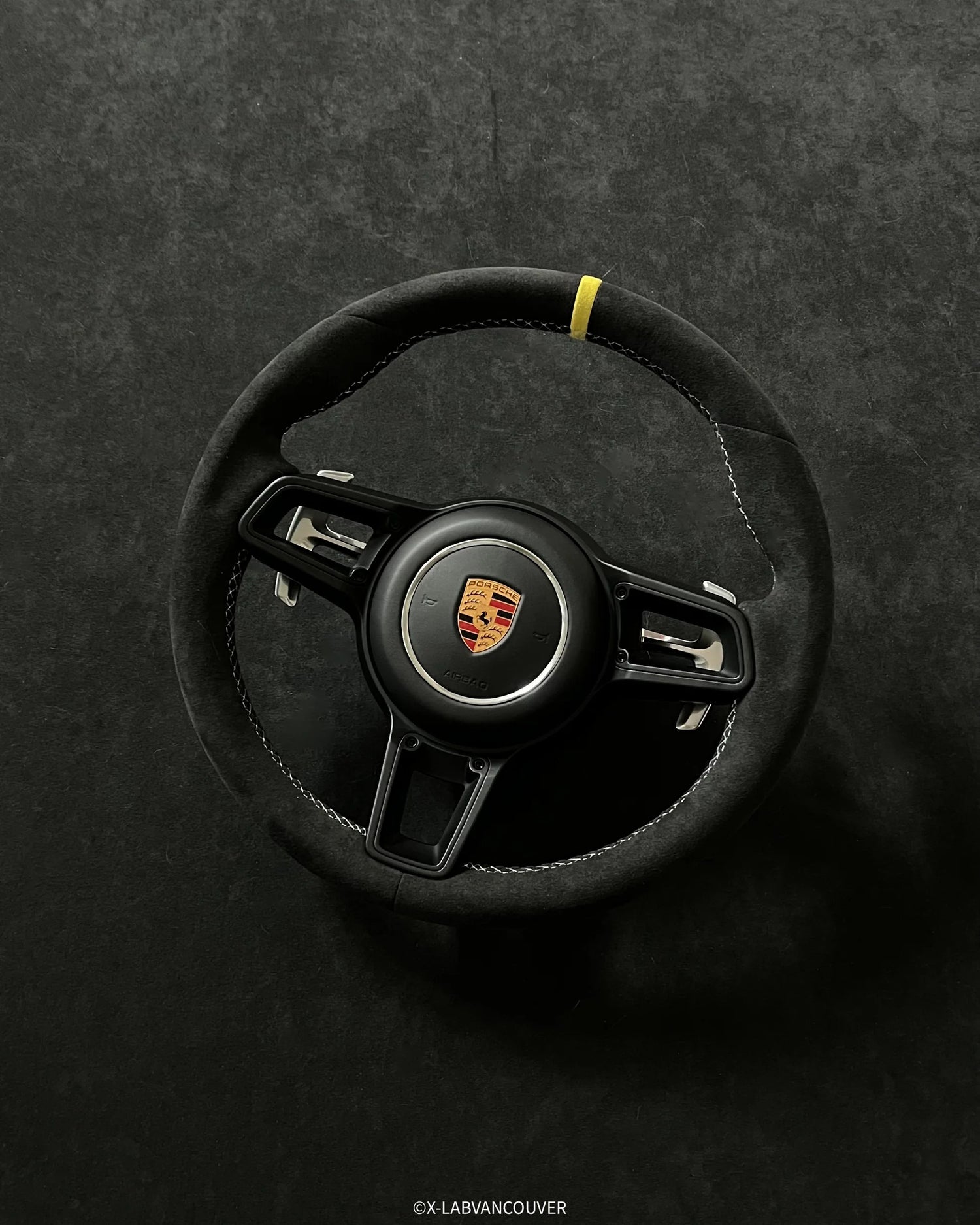Porsche steering wheel
